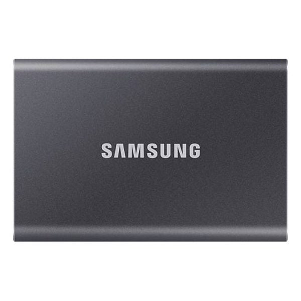 GUNMANSA Samsung T5 EVO Portable SSD 2 TB; Transfer speed up to 460 MB/s; USB 3.2 (Gen1, 5Gbps) backwards compatible, AES 256-bit hardware encryption, Windows®, macOS®, Android™ Compatible Colour: Black