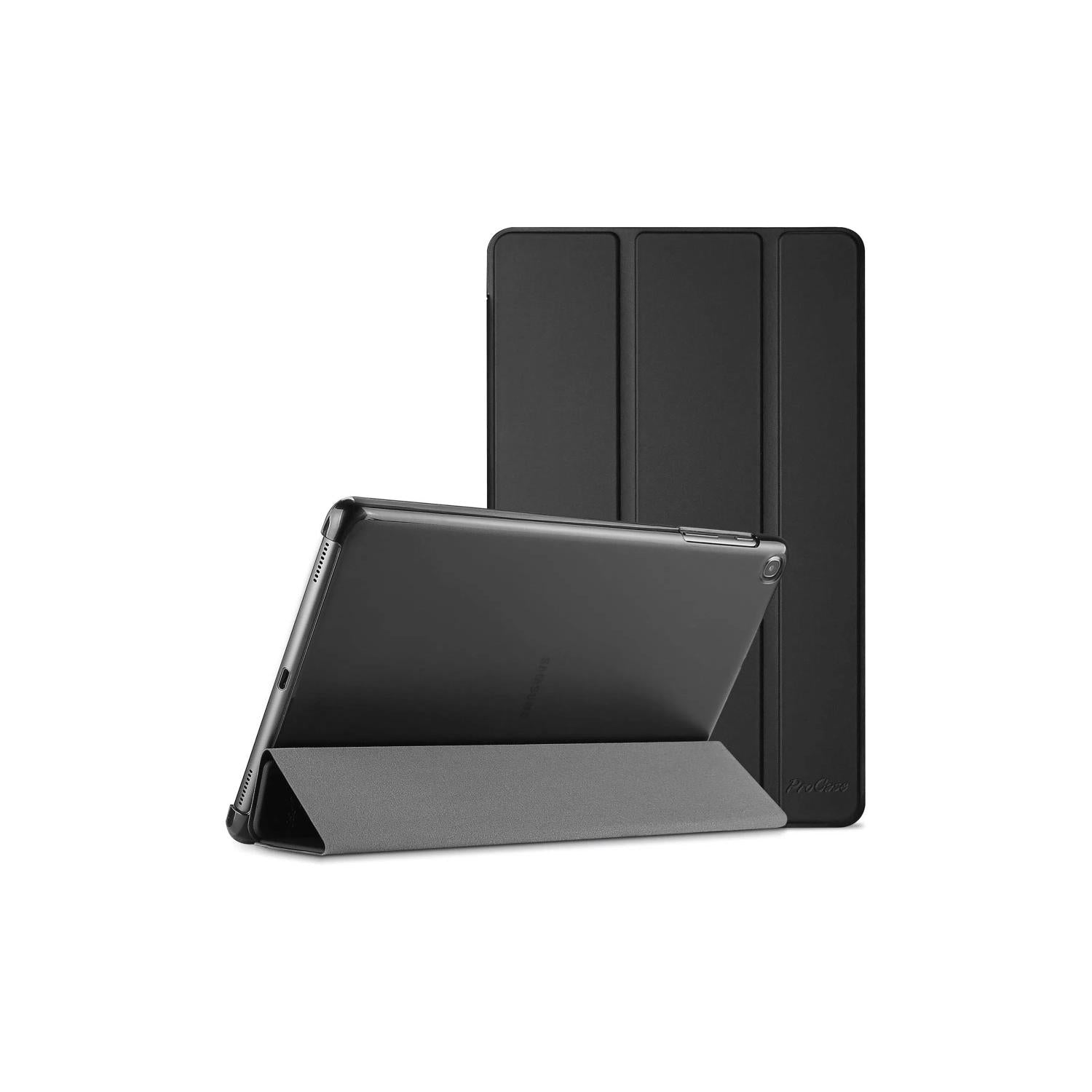 GUNMANSA Samsung Trifold Book Cover - Samsung Galaxy Tab A11+ - Black
