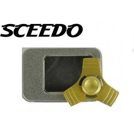 GUNMANSA Sceedo Fidget Spinner-3 Arm Gold