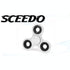 GUNMANSA Sceedo Fidget Spinner- White