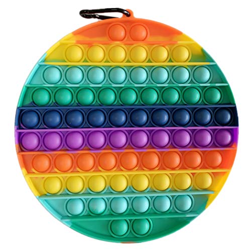 GUNMANSA Sceedo Pop It Bubble Circle Fidget – Rainbow No Packaging