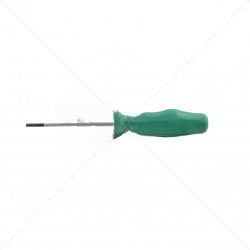 GUNMANSA Screwdriver - Flat 3.0 x 80mm Wera - Carded Part No: TL28