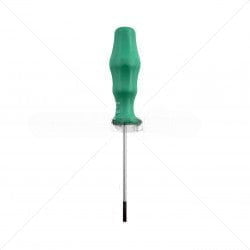 GUNMANSA Screwdriver - Flat 3.0 x 80mm Wera - Carded Part No: TL28