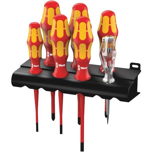 GUNMANSA Screwdriver Set - 7 Piece Plus Tester Part No: TL73-5