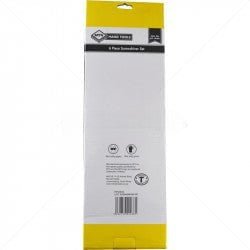 GUNMANSA Screwdriver Set - MTS 6 Piece Black Tip Part No: TL73-2