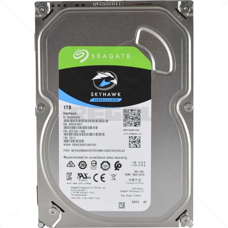 GUNMANSA SEAGATE 1TB HDD Surveillance Storage SkyHawk 3.5 Size SATA