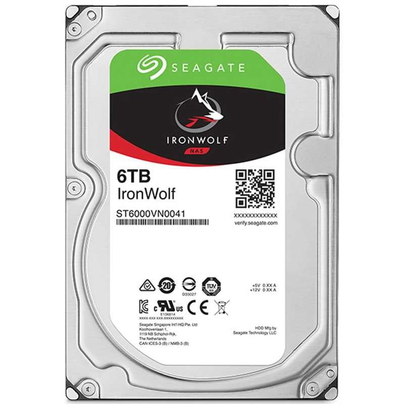 GUNMANSA SEAGATE 6TB HDD NAS IronWolf 3.5 Size SATA