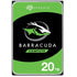 GUNMANSA Seagate Barracuda 20TB, 20 TB, 7200 RPM, 512 MB, 3.5", Serial ATA