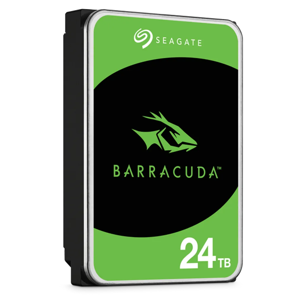 GUNMANSA Seagate Barracuda Desktop 24TB HDD, 24 TB, 7200 RPM, 512 MB, 3.5", Serial ATA