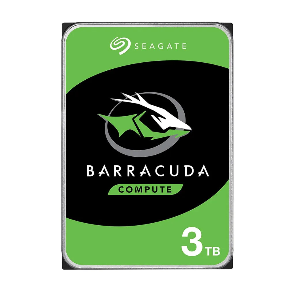 GUNMANSA Seagate Barracuda ST3000DM007, 3 TB, 5400 RPM, 256 MB, 3.5", Serial ATA III
