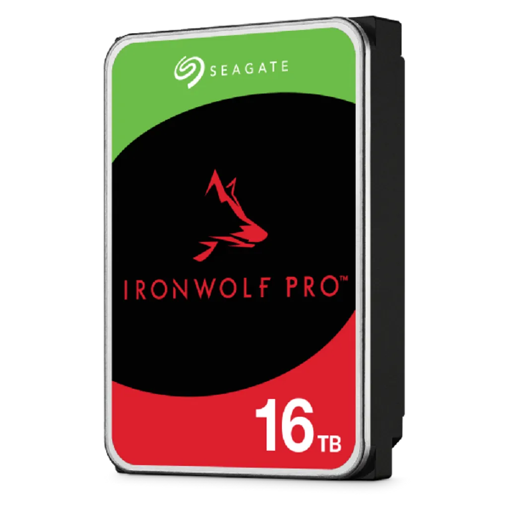GUNMANSA Seagate Ironwolf Pro ST16000NT001 16TB 3.5'' HDD NAS Drives 7200 RPM; SATA 6GB/s Interface; 256MB Cache;550TB/Year; Unlimited Ba