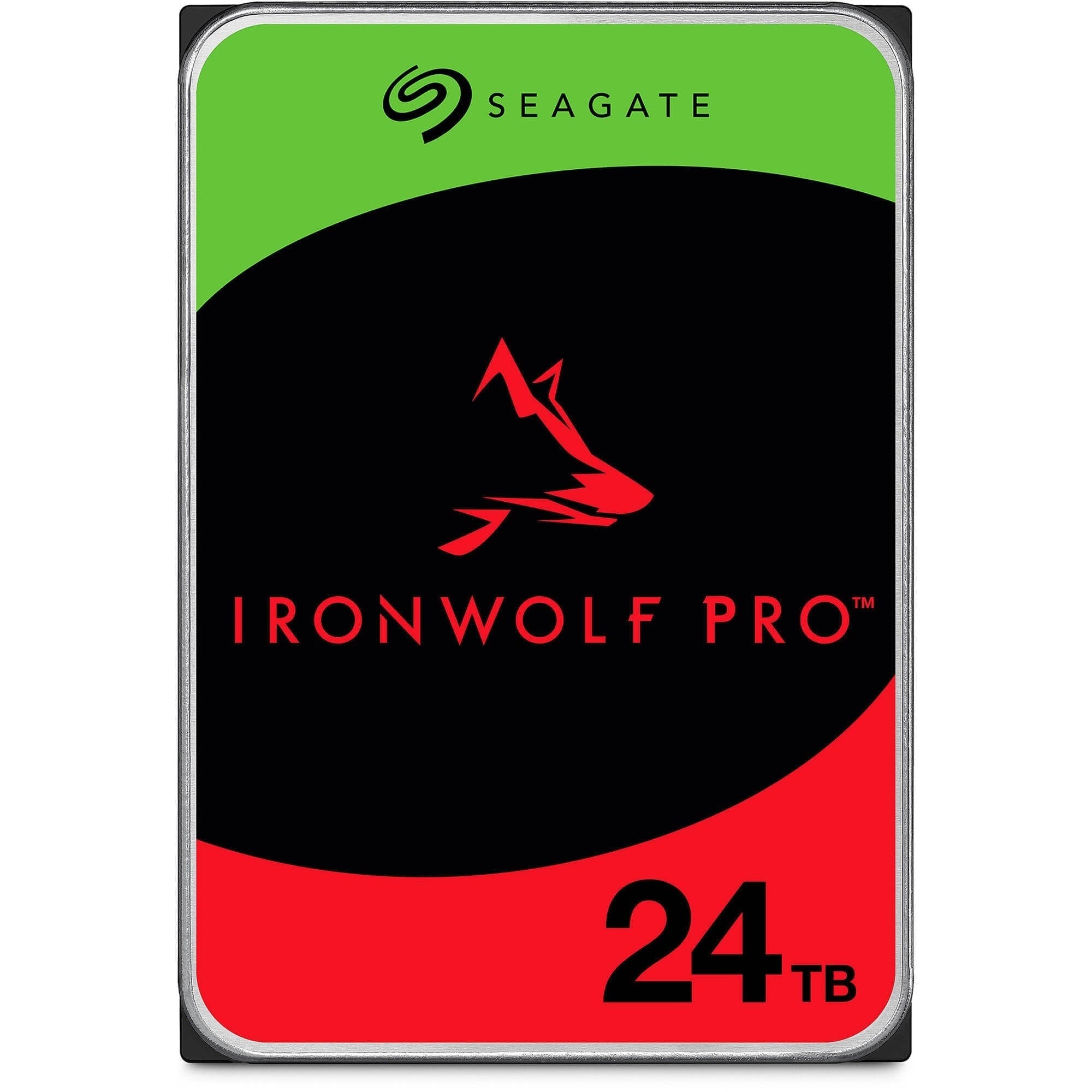 GUNMANSA Seagate Ironwolf Pro ST24000NT002 24TB 3.5'' HDD NAS Drives 7200 RPM; SATA 6GB/s Interface; 256MB Cache;550TB/Year; Unlimited Ba