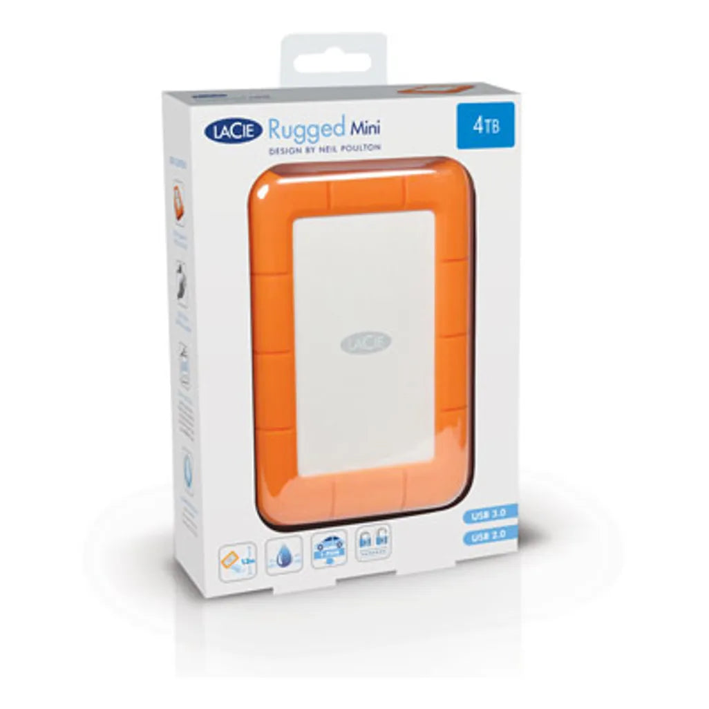 GUNMANSA Seagate LaCie Rugged Mini; 2TB; USB 3.0; 2.5''