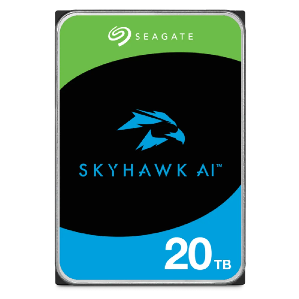 GUNMANSA Seagate SkyHawk AI, 20 TB, 7200 RPM, 512 MB, 3.5", Serial ATA III
