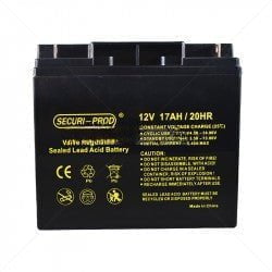 GUNMANSA Securi-Prod Battery 12V 18Ah SLA Part No: BA04-2