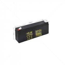 GUNMANSA Securi-Prod Battery 12V 2.3Ah SLA Part No: BA05-2