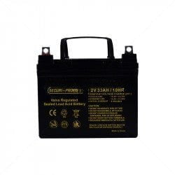 GUNMANSA Securi-Prod Battery 12V 33Ah SLA Part No: BA33-2