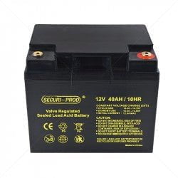 GUNMANSA Securi-Prod Battery 12V 40Ah SLA Part No: BA07-2