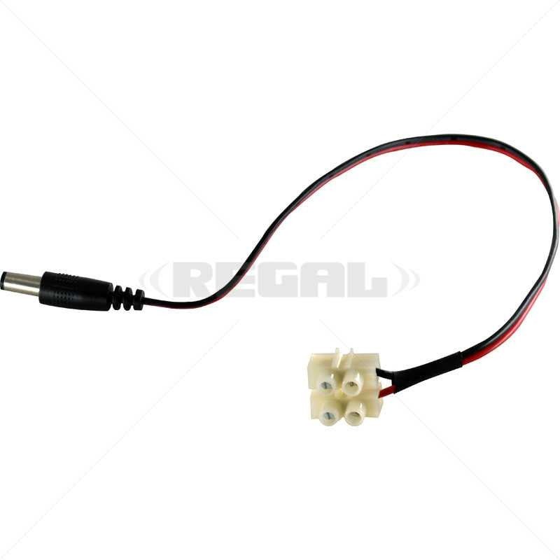 GUNMANSA Securi-Prod DC Plug Lead Incl Connector Block