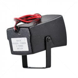 GUNMANSA Securi-Prod Piezo Tweeter – Compact 12V High-Frequency Sounder