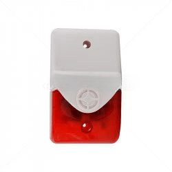 GUNMANSA Securi-Prod Siren and Strobe Combination Red