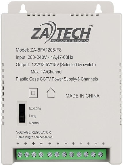 GUNMANSA Securnix 8 Channels CCTV Power Supply Unit