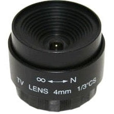 GUNMANSA Securnix Lens 4MM Fixed IRIS, Retail Box , No Warranty
