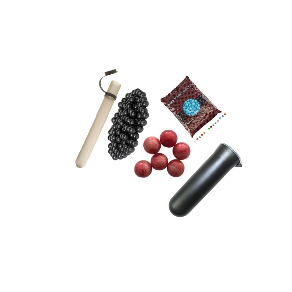 GUNMANSA Self Defence Pepper Ball .68Cal Combo