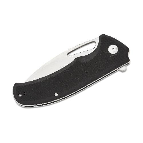 GUNMANSA Sencut Phantara Black Coarse G10 Handle Stonewash Knife – S23014-1