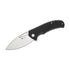 GUNMANSA Sencut Phantara Black Coarse G10 Handle Stonewash Knife – S23014-1