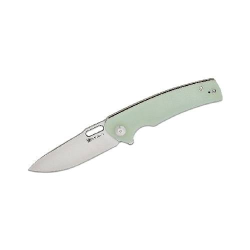 GUNMANSA Sencut Vesperon Natural G10 Handle Satin Finished Knife – S20065-2