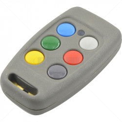 GUNMANSA Sentry - 6 Button Code Hopping Transmitter 433 Nova Compatible Part No: SW107-22