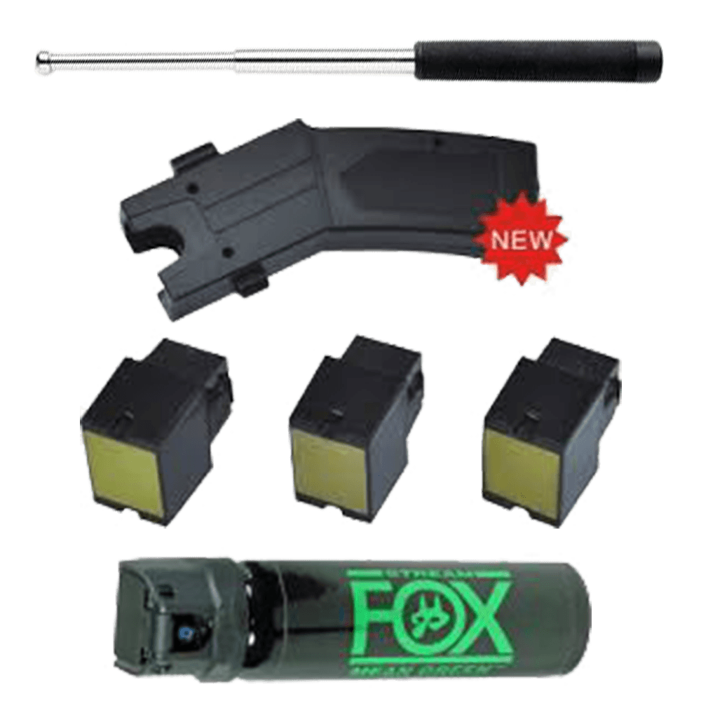 GUNMANSA Shoot Out Stun Gun Self-Defense Combo