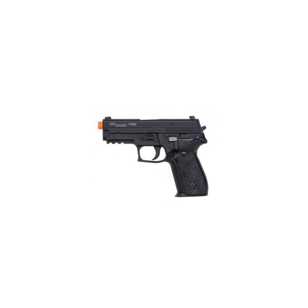 GUNMANSA SIG SAUER AIRSOFT PROFORCE 6MM P229 BLACK PISTOL GREEN GAS