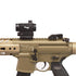 GUNMANSA Sig Sauer MCX FDE Gas Rifle (Semi Auto|Blowback|CO2|30|700 FPS|15J|4.5mm) W/Red Dot