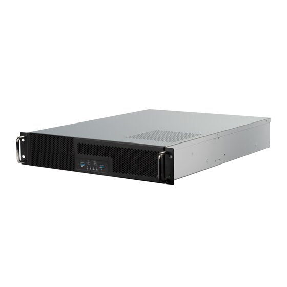GUNMANSA SilverStone 2U Dual 5.25 inch Drive Bay ATX rackmount Industrial Storage Server Chassis with USB 3.1 Gen1 Interface, SST-RM23-502