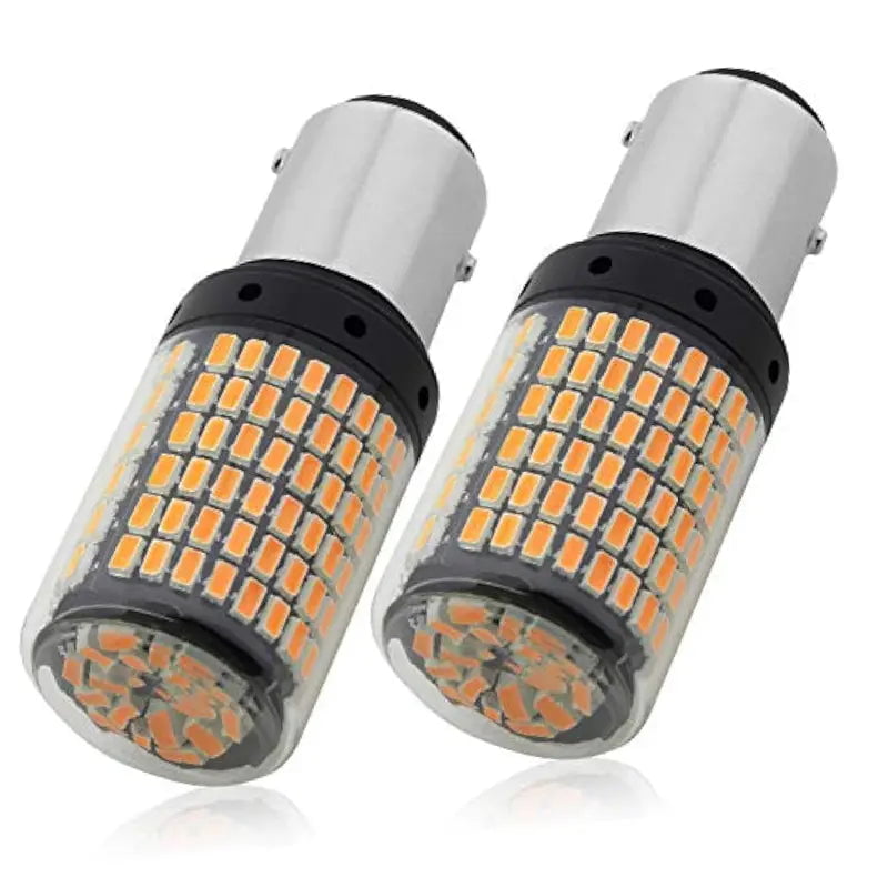 GUNMANSA Single Contact 144 LED Bulbs – Orange (pair)