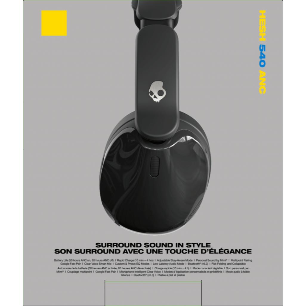 GUNMANSA Skullcandy Hesh® 540 ANC Noise Cancelling Wireless Headphones - Black