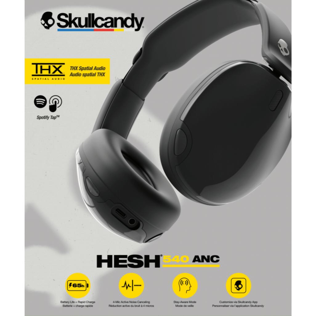 GUNMANSA Skullcandy Hesh® 540 ANC Noise Cancelling Wireless Headphones - Black