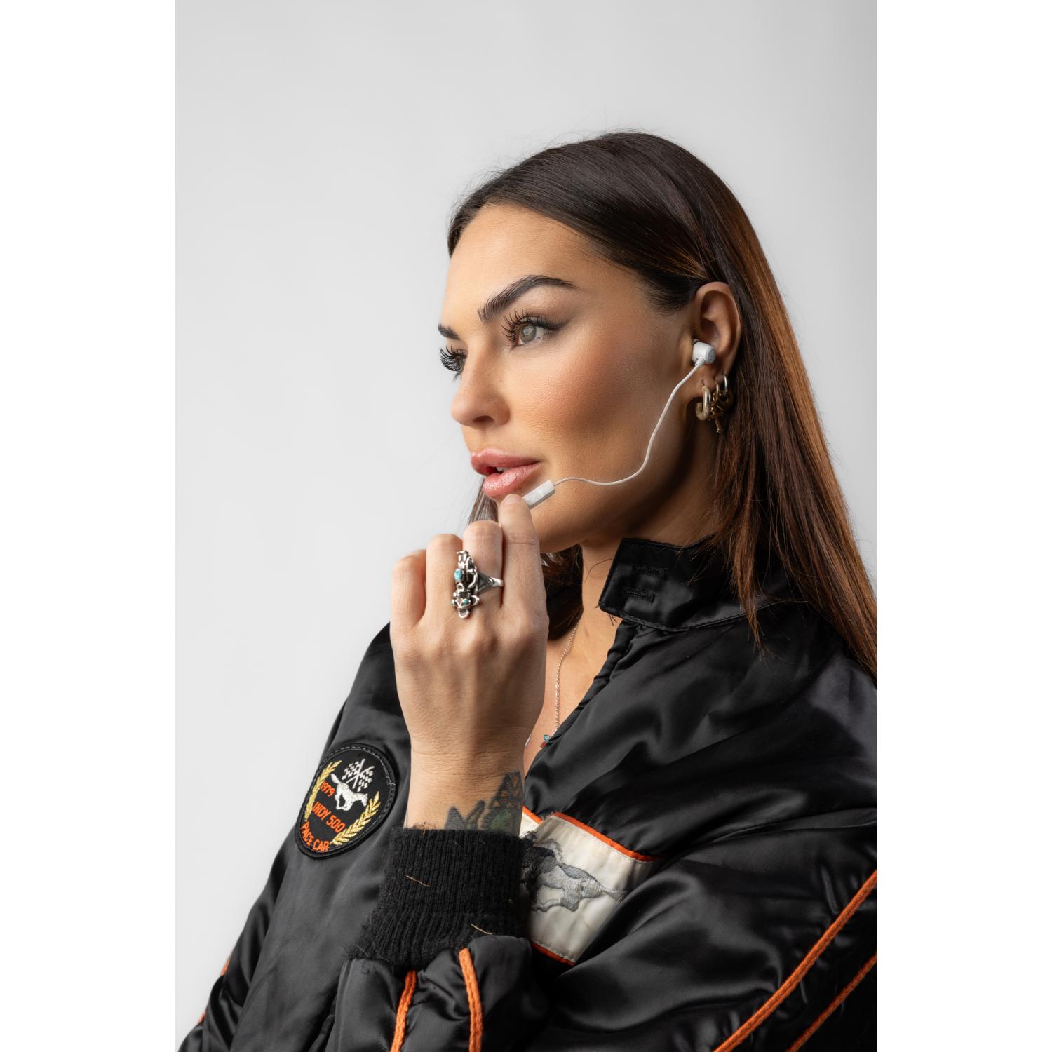 GUNMANSA Skullcandy Jib® USB-C Wired In-Ear Earbuds with Microphone - Bone