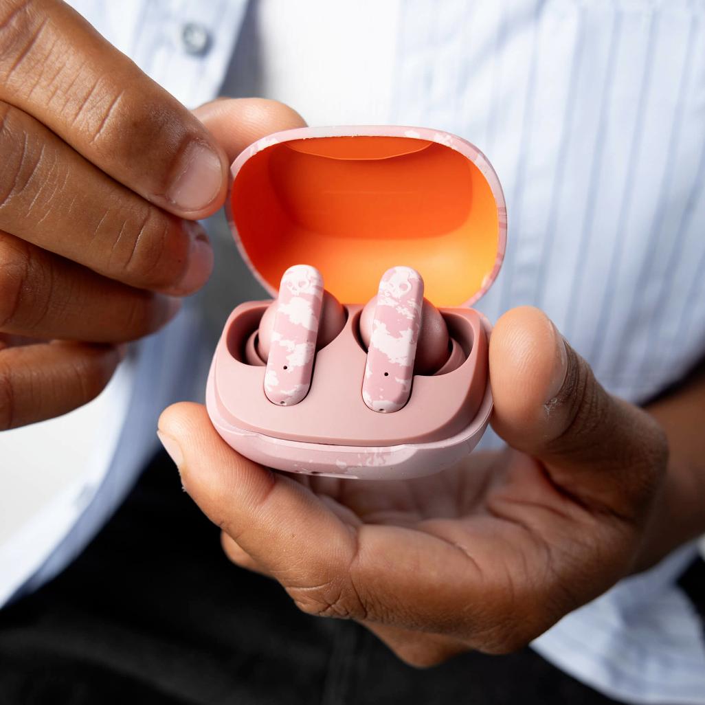 GUNMANSA Skullcandy Smokin Buds® True Wireless Earbuds - Washed Rose