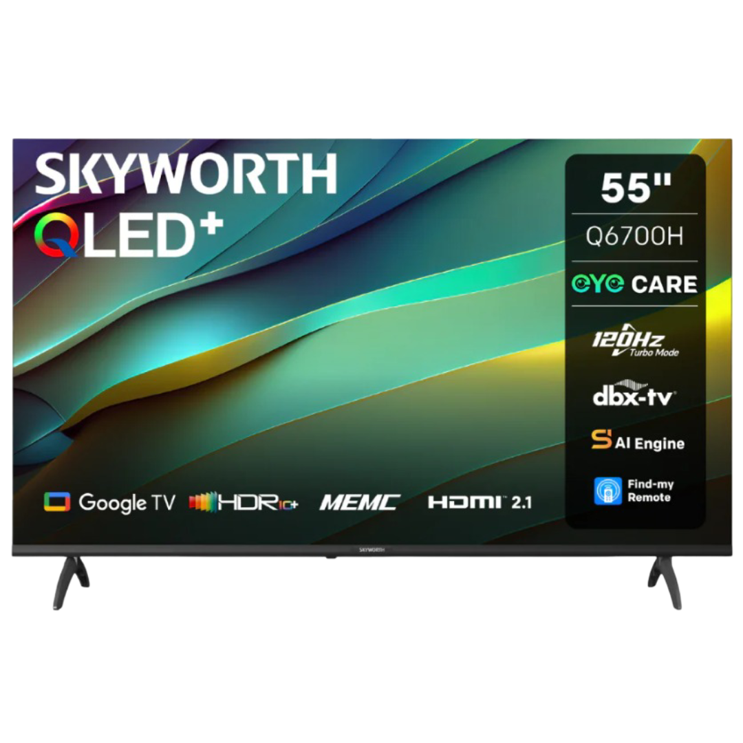 GUNMANSA Skyworth 55 Inch S6700H Series QLED Google TV
