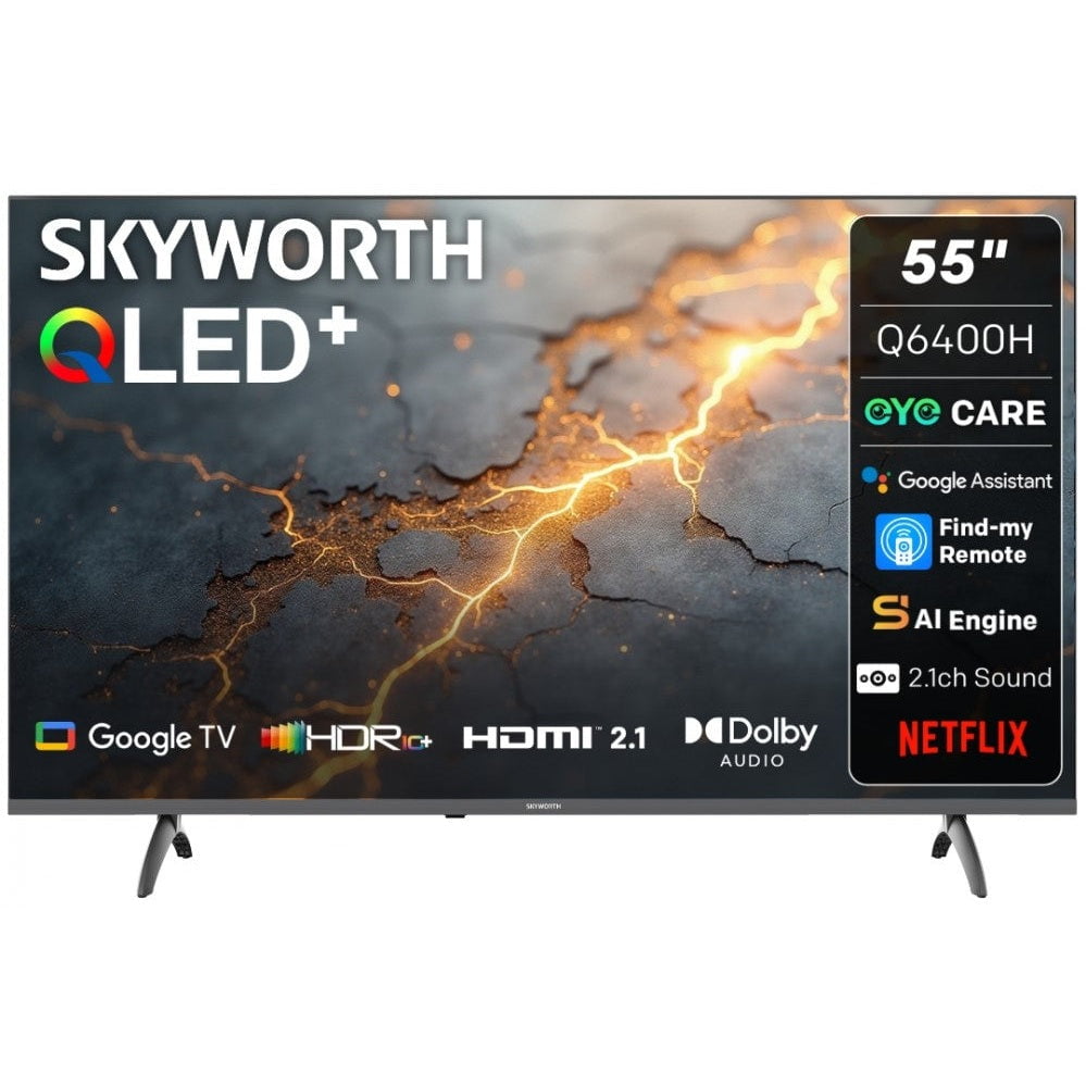GUNMANSA Skyworth 55 Inch UHD QLED Google TV