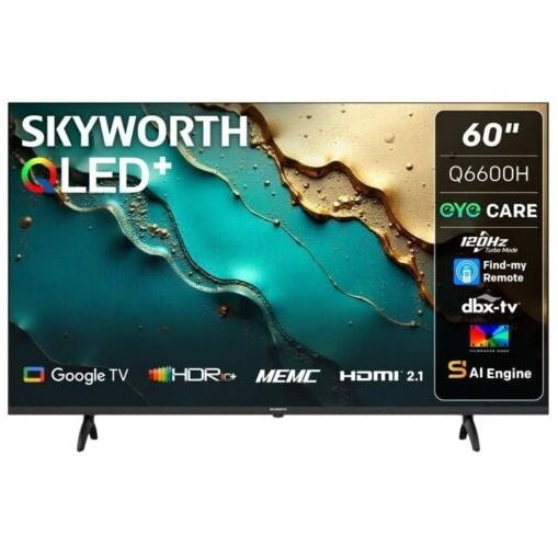 GUNMANSA Skyworth 60 Inch QLED Google 4k UHD TV