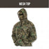 GUNMANSA Sniper 3D Zip Mesh Hooded Top