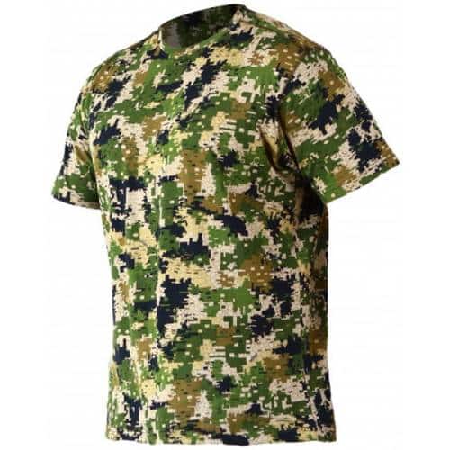 GUNMANSA Sniper Mens T-shirt Short Sleeved - Pixelate - 2XL