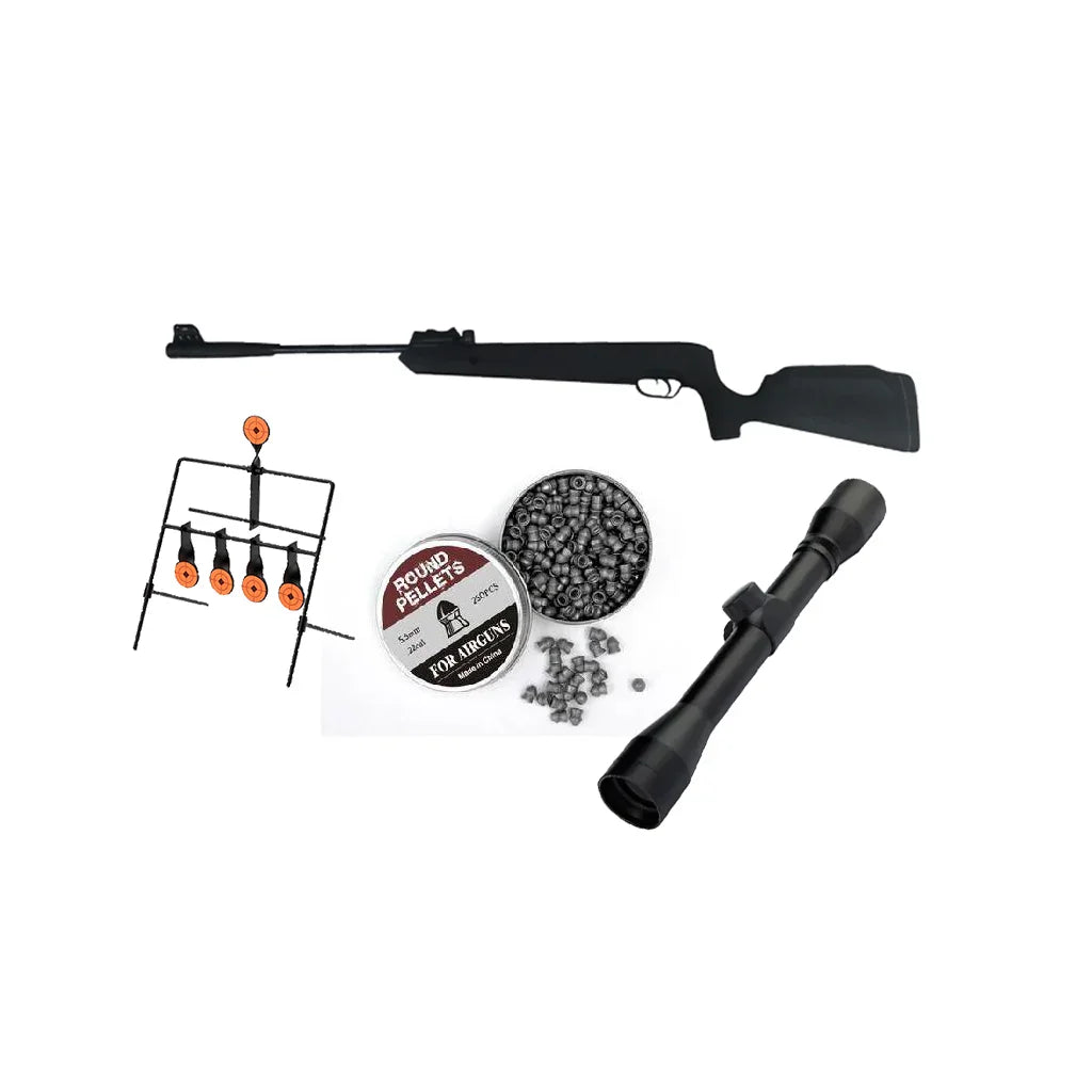 GUNMANSA Snowpeak SR1200X 5.5mm Air Guns, Combo