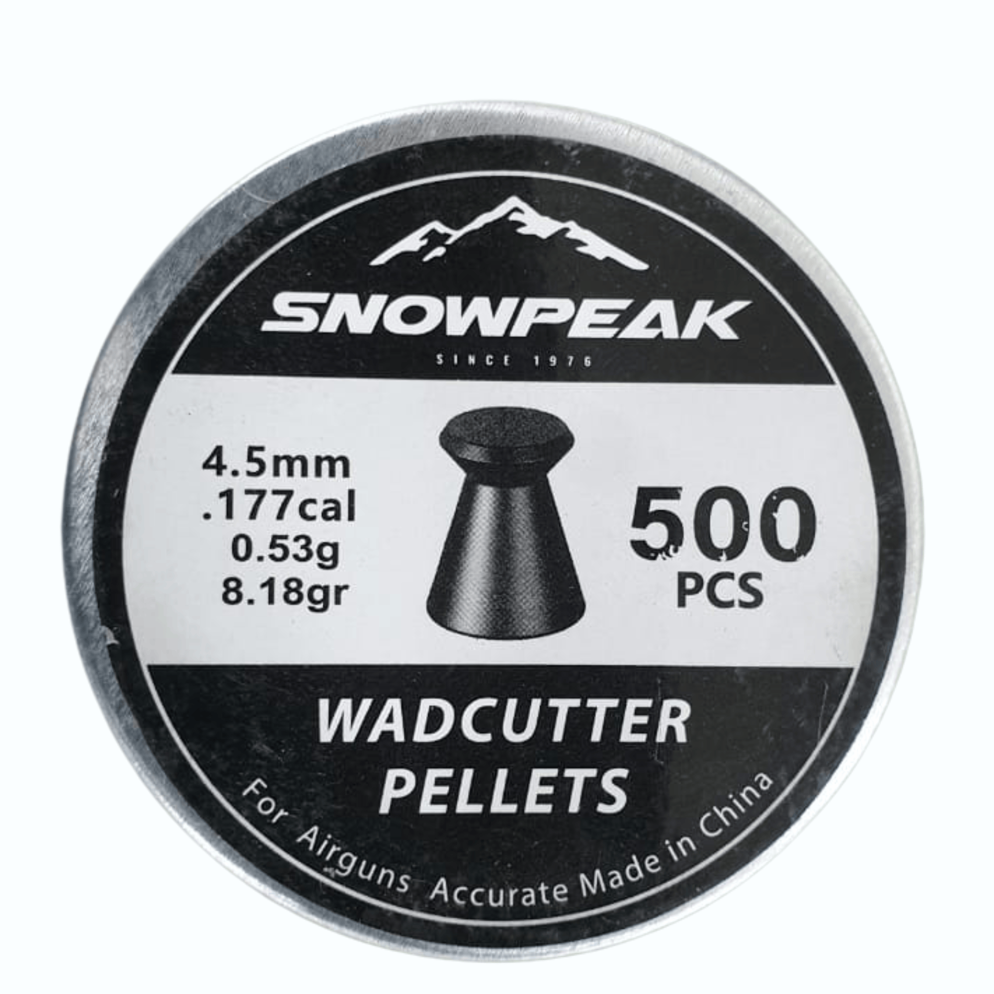 GUNMANSA Snowpeak Wadcutter 4.5mm Pellets