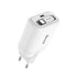 GUNMANSA Snug 1 Port PD Charger With Retractable Cable - 25W - White