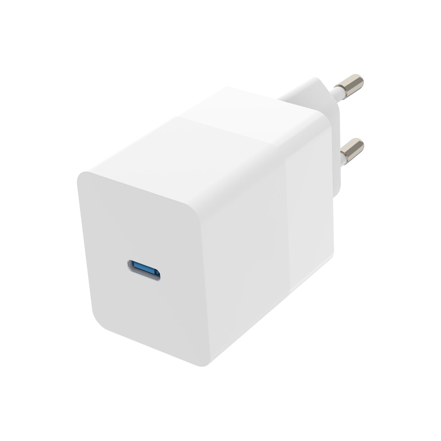 GUNMANSA Snug 1 Port PD Home Charger With Cable - 45W - White